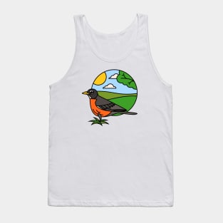 American Robin Tank Top